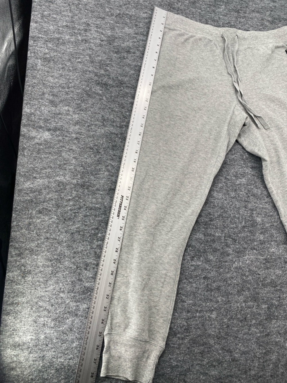 Polo Ralph Lauren Men's Waffle Knit Sleep Jogger Pants - Gray XL - Picture 3 of 11